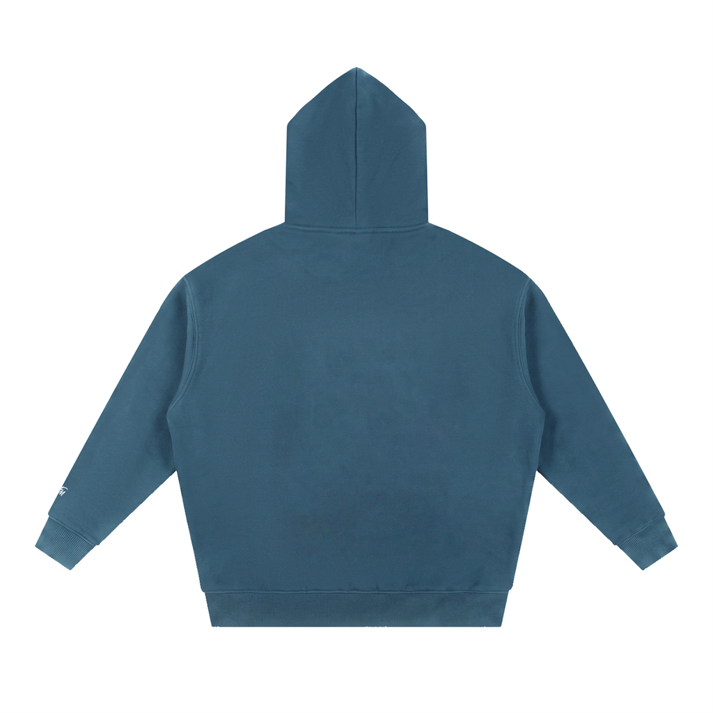 Essential Oversized Boxy Fit Fleece Hoodie