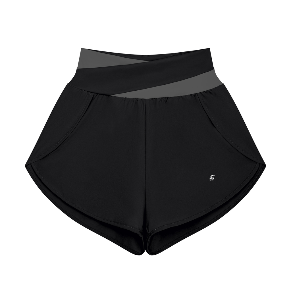 Women’s Yoga Panelled Shorts