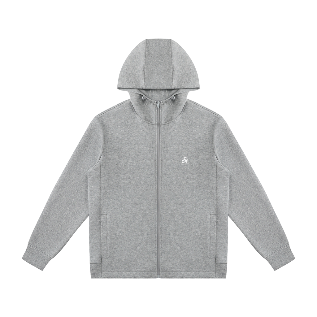 Unisex Regular Fit Full Zip Hoodie