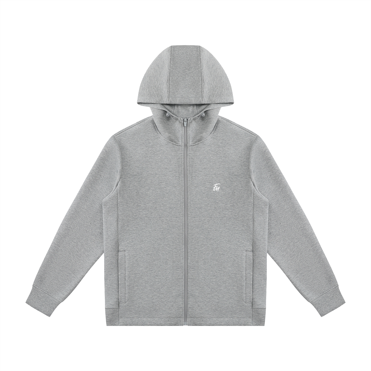 Unisex Regular Fit Full Zip Hoodie