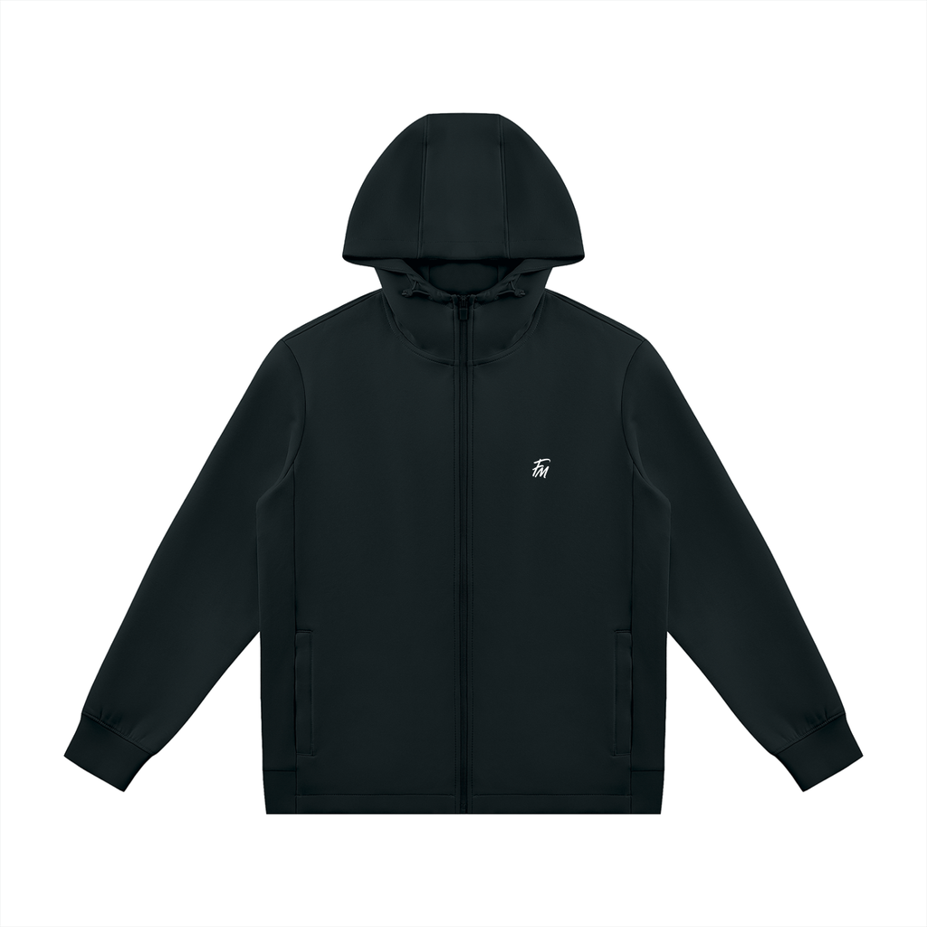 Unisex Regular Fit Full Zip Hoodie