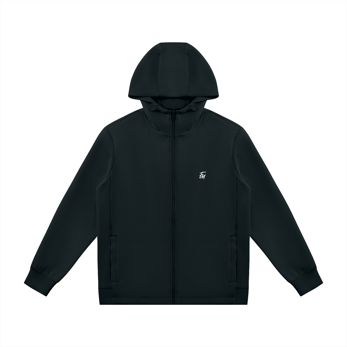 Unisex Regular Fit Full Zip Hoodie