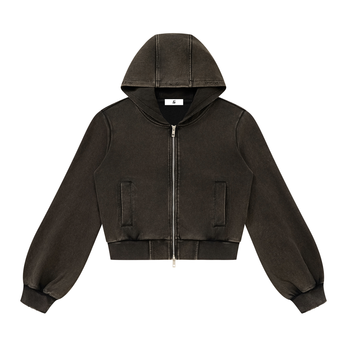 Women’s Vintage Wash Full Zip Hoodie