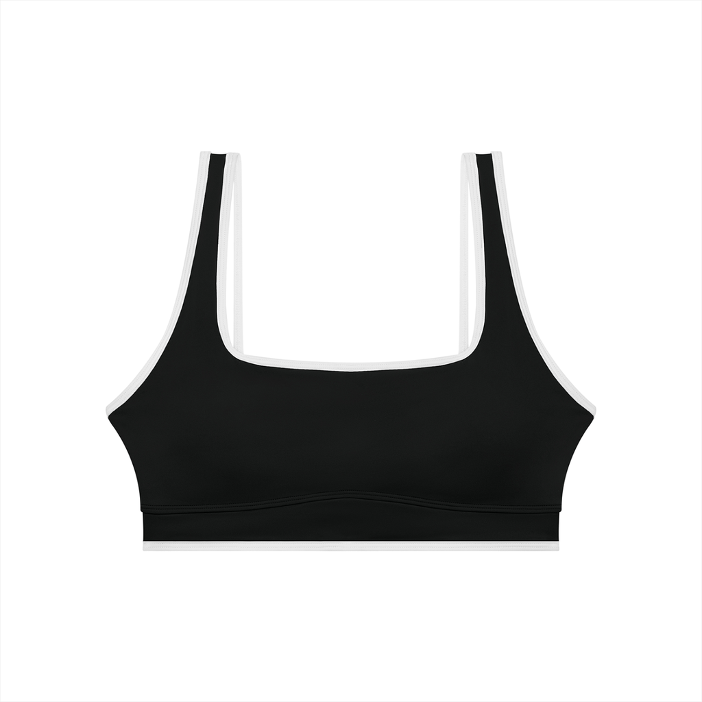 Women's Color Block Yoga Sports Bra