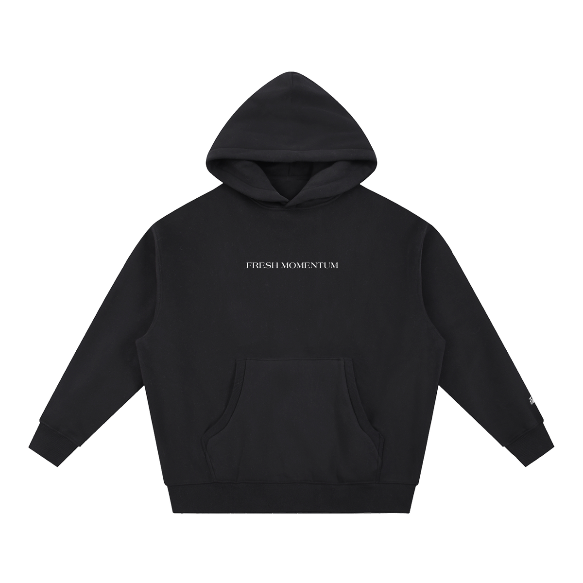 Essential Oversized Boxy Fit Fleece Hoodie