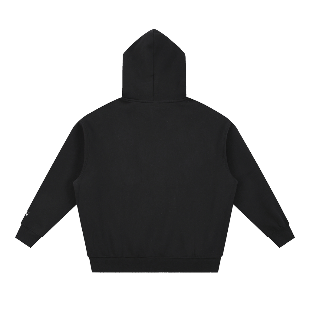Essential Oversized Boxy Fit Fleece Hoodie