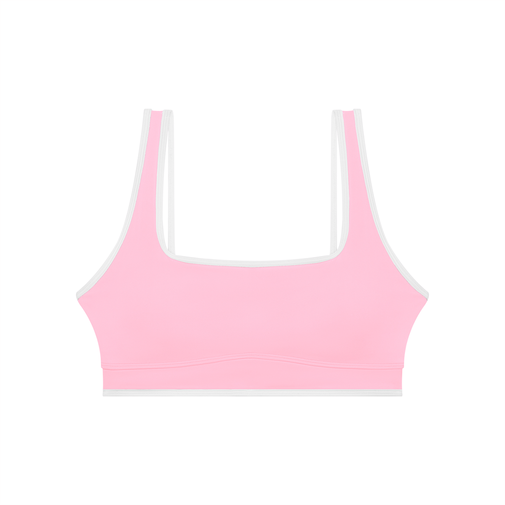 Women's Color Block Yoga Sports Bra
