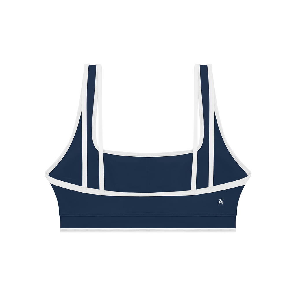 Women's Color Block Yoga Sports Bra
