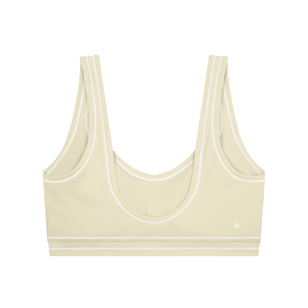 Women’s Topstitching Yoga Sports Bra