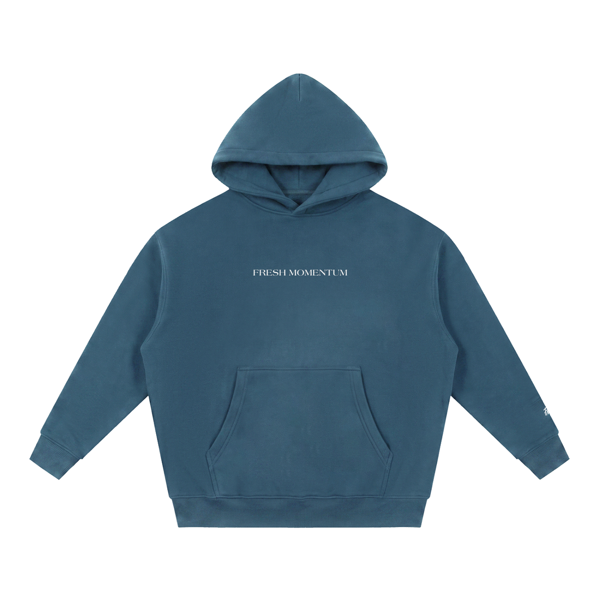 Essential Oversized Boxy Fit Fleece Hoodie