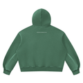 Unisex Vintage Wash Boxy Fleece Hoodie