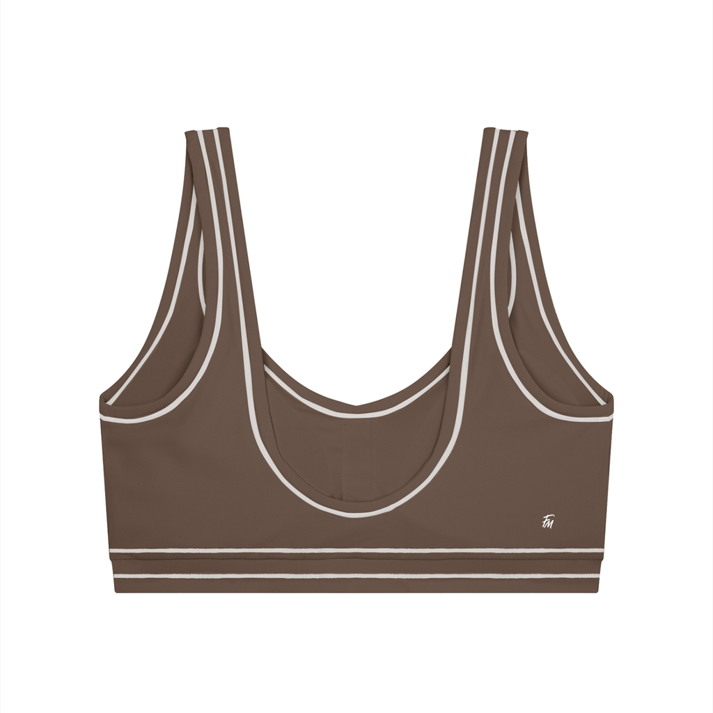 Women’s Topstitching Yoga Sports Bra