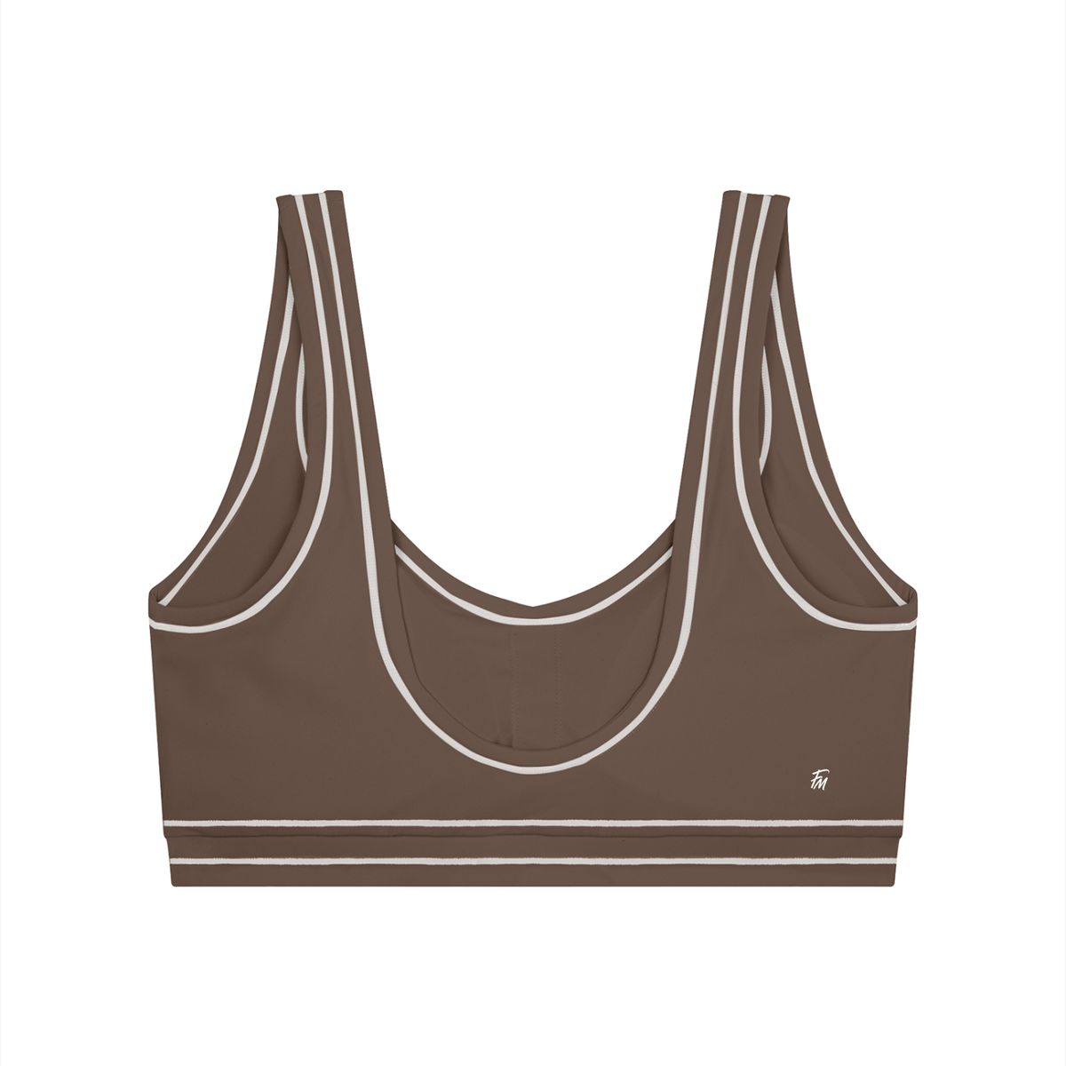 Women’s Topstitching Yoga Sports Bra
