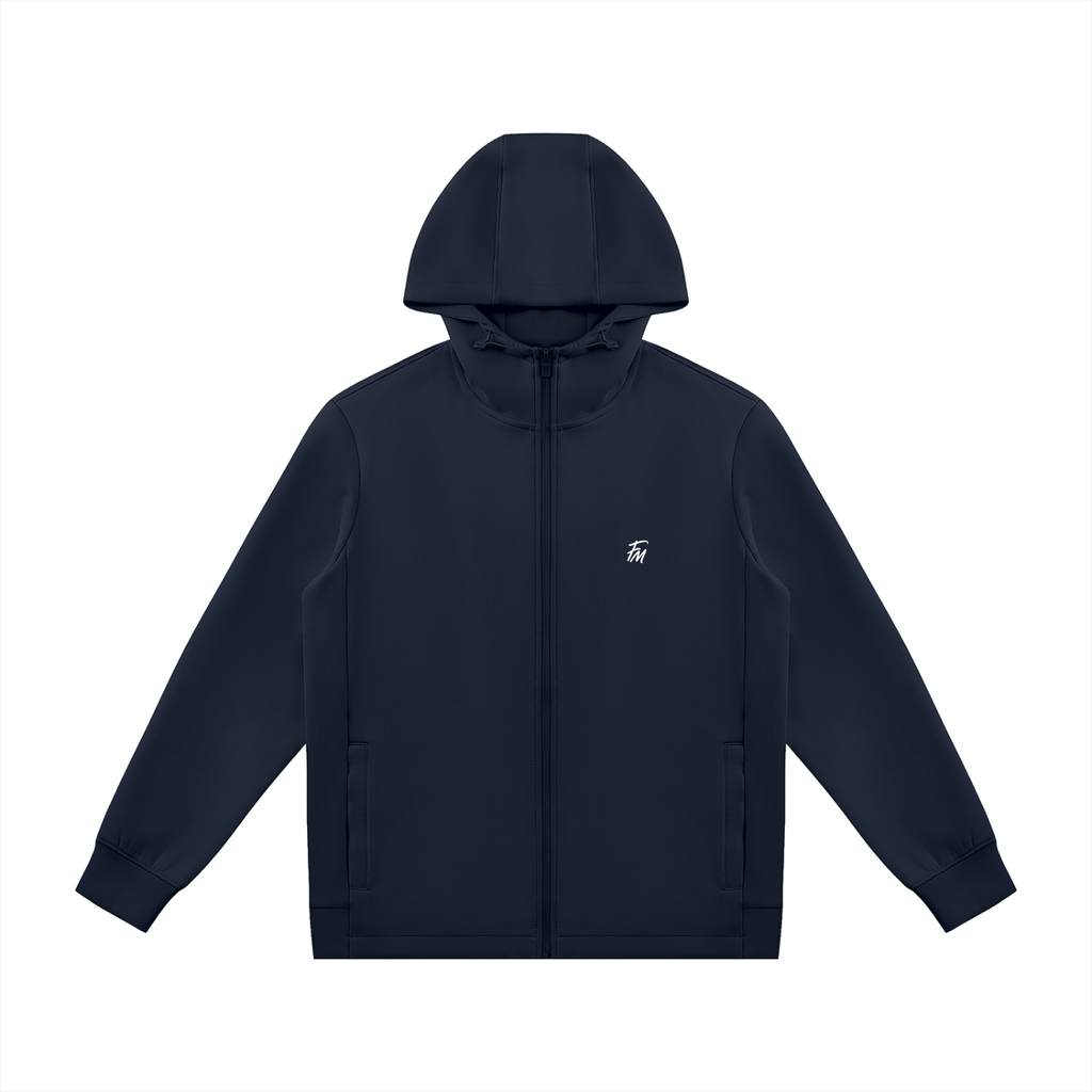 Unisex Regular Fit Full Zip Hoodie