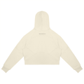 Cropped Zip-Through Hoodie